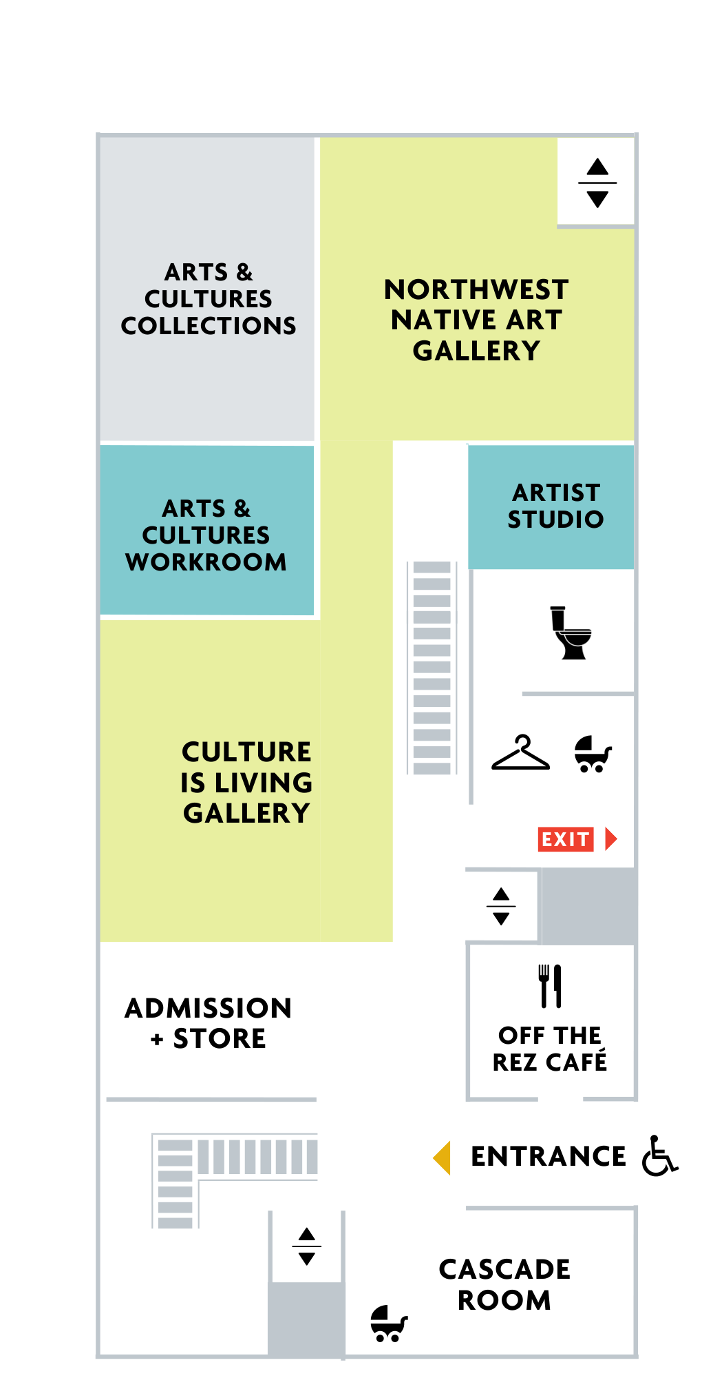Burke Museum · Second floor — Uploaded plan