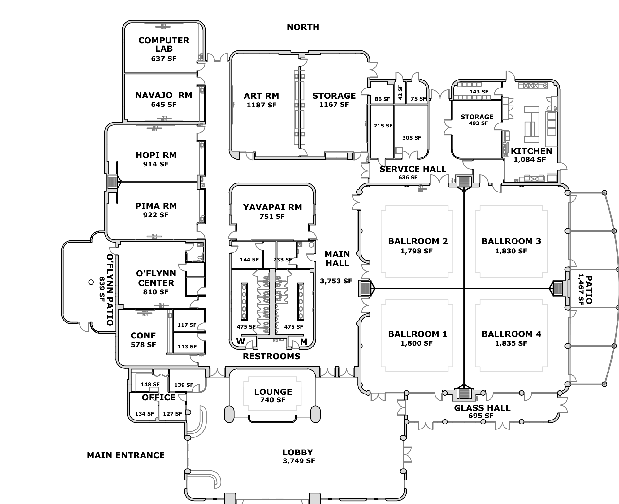 Fountain Hills Community Center — Uploaded plan