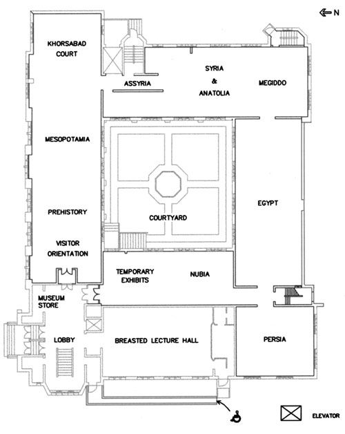 Courtyard museum — Uploaded plan