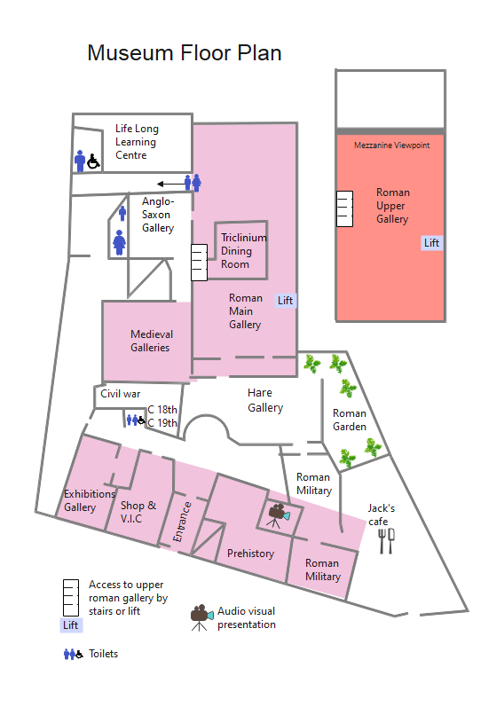 Museum floor plan — Uploaded plan